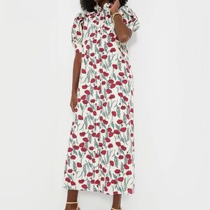 HYACINTH HOUSE | Amaryllis Floral Louisa Maxi Dress
